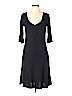 Theory 100% Cotton Black Casual Dress Size L - photo 1