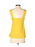 Diane von Furstenberg 100% Silk Yellow Sleeveless Silk Top Size 2 - photo 2