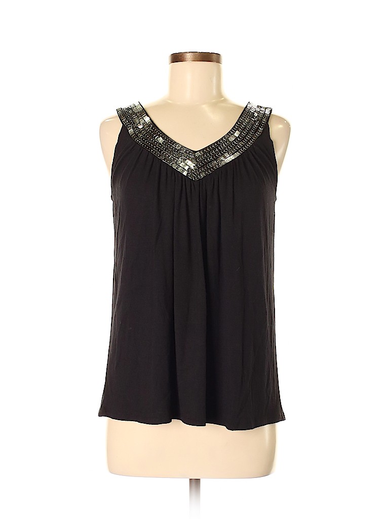 Jonden Solid Black Sleeveless Top Size M - 16% off | thredUP