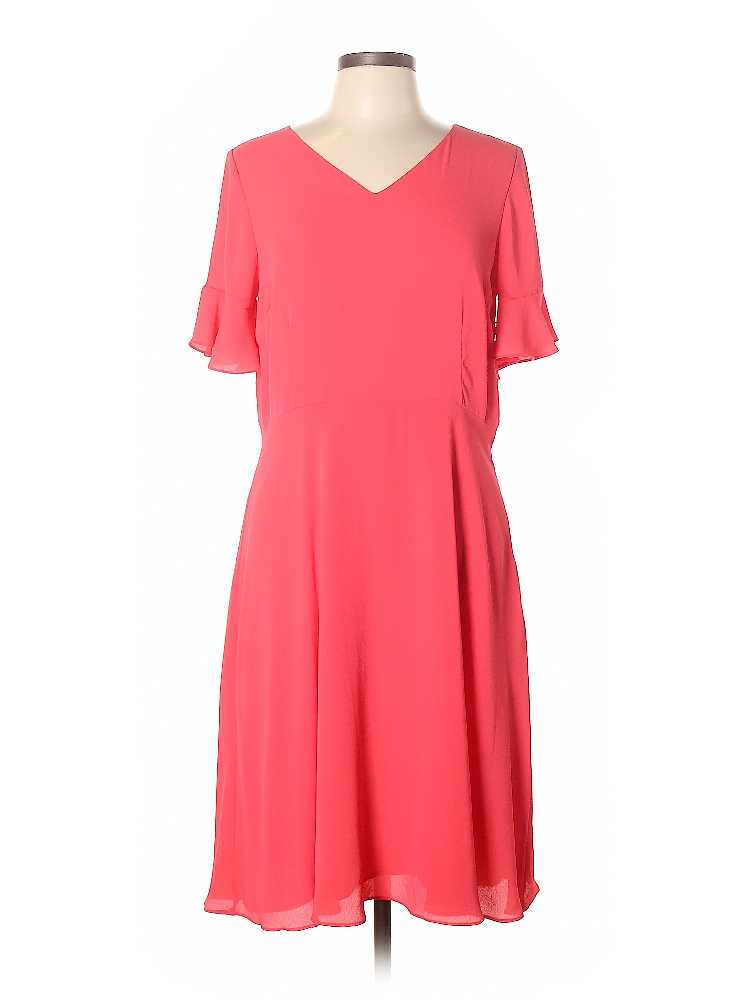 Talbots Women Pink Casual Dress 10 | eBay