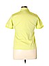 Lana Lee Green Short Sleeve Button-Down Shirt Size 10 - photo 2