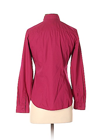 Ann Taylor LOFT Long Sleeve Button-Down Shirt (view 2)