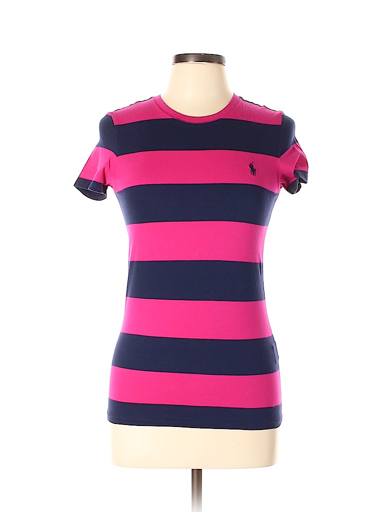 Ralph Lauren Sport 100% Cotton Pink Short Sleeve T-Shirt Size L - photo 1