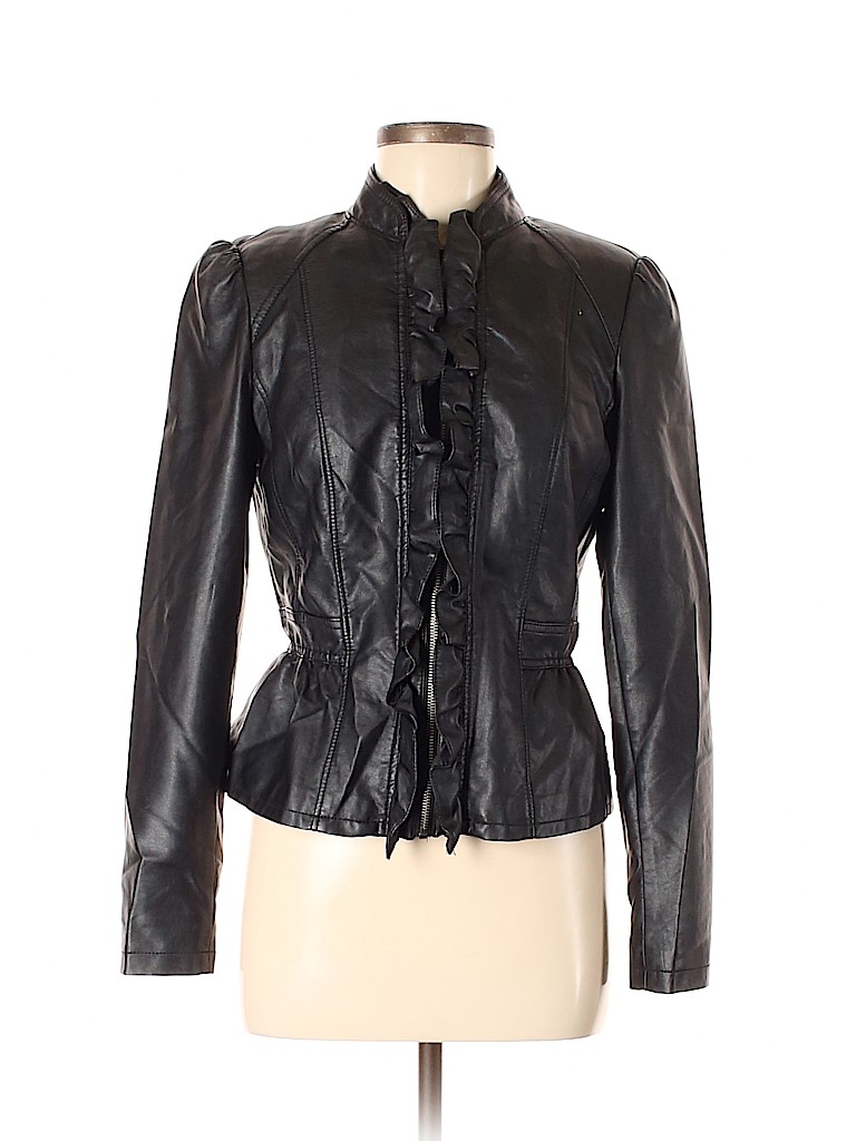 Check It Out Inc International Concepts Faux Leather Jacket For 23 99 On Thredup