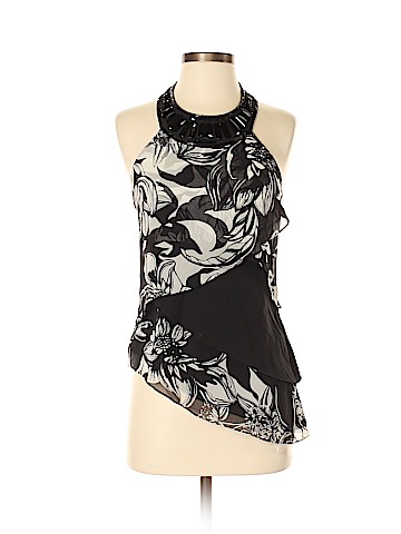 Karen Millen Sleeveless Silk Top (view 1)