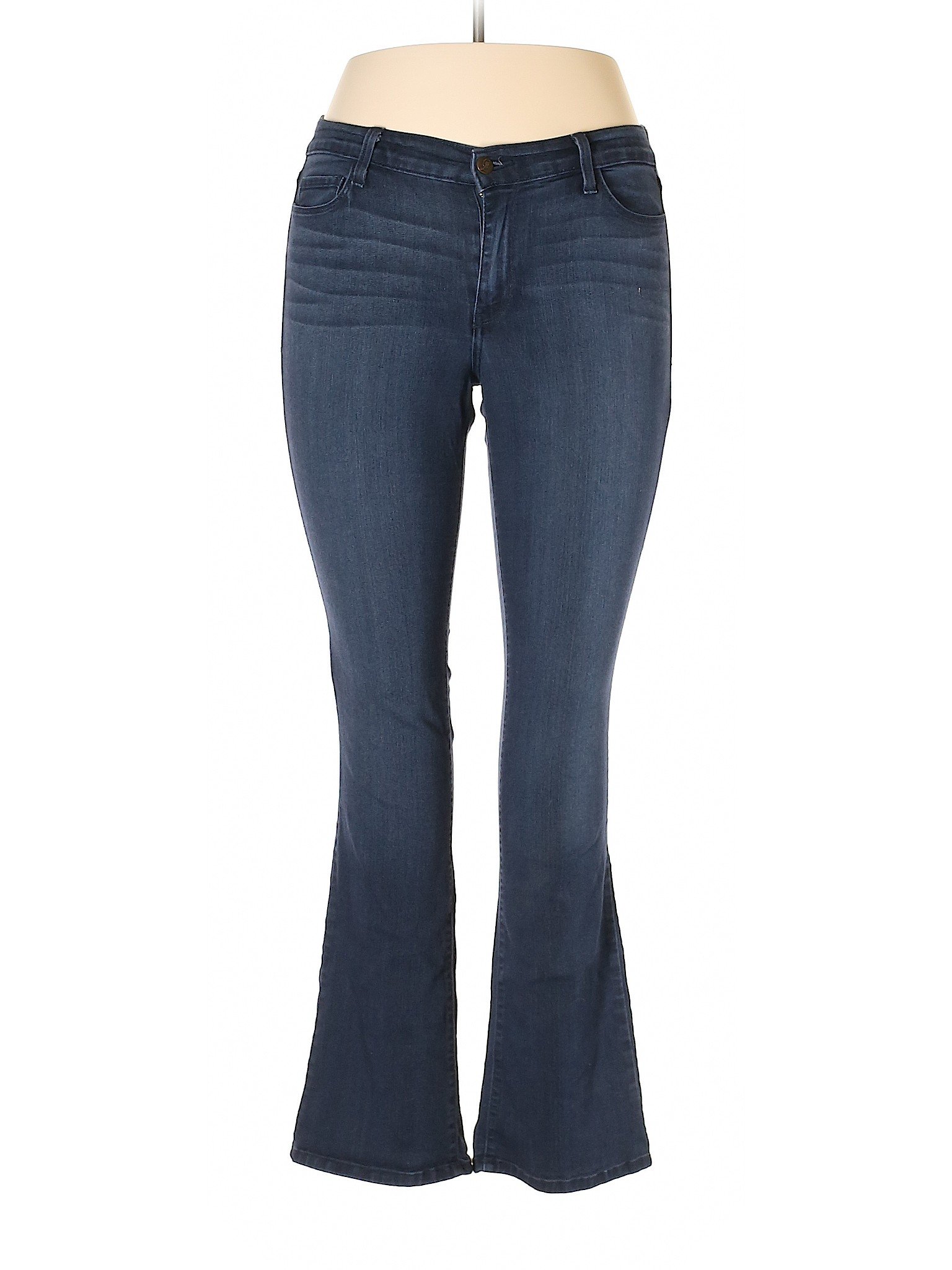 Cosmic Blue Love Solid Blue Jeans 30 Waist - 78% off | thredUP