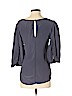 Chelsea Flower 100% Silk Gray 3/4 Sleeve Silk Top Size S - photo 2