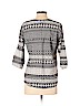 Angie 100% Cotton Black 3/4 Sleeve Blouse Size S - photo 2
