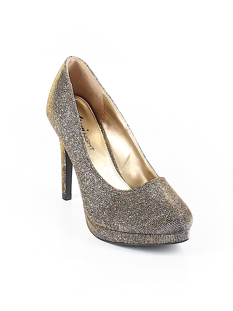 fioni night silver heels