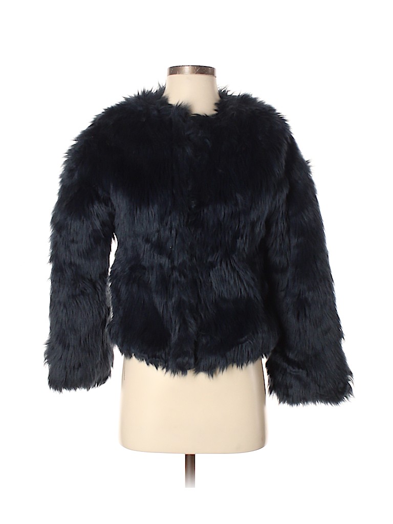 Check It Out Zara Basic Faux Fur Jacket For 49 99 On Thredup