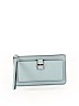 Kate Spade New York 100% Leather Solid Blue Leather Wristlet One size - photo 1