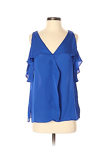 Kobi Halperin Short Sleeve Silk Top (view 1)