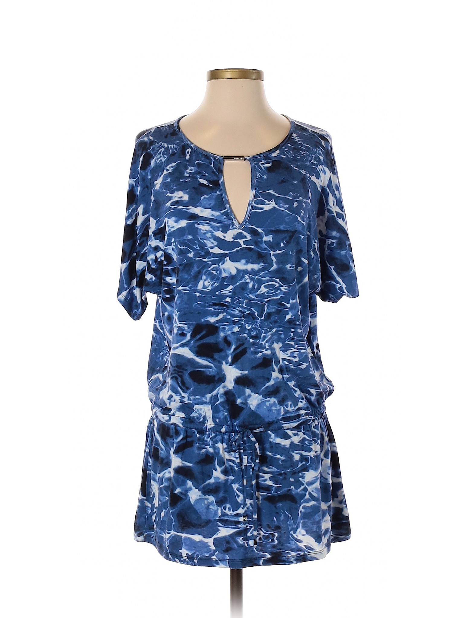 Michael Michael Kors Women Blue Casual Dress Sm | eBay