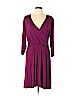 Lands' End Purple Casual Dress Size XL - photo 1