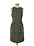 Banana Republic 100% Polyester Green Casual Dress Size 8 - photo 1