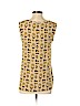 Giambattista Valli 100% Silk Tan Sleeveless Silk Top Size EU (IT) 40 / US 4 - photo 2