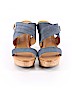 Tommy Hilfiger Solid Blue Wedges Size 8 1/2 - photo 2