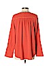 A Common Thread Orange Long Sleeve Blouse Size S - photo 2