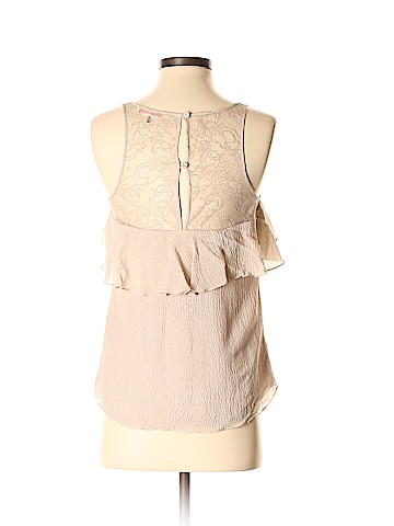 Rebecca Taylor Sleeveless Silk Top (view 2)