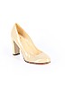 Kate Spade New York 100% Leather Solid Tan Heels Size 7 - photo 1