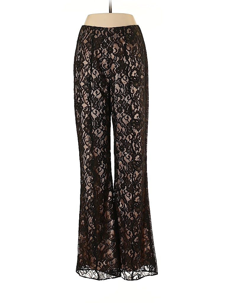 Rimini Floral Lace Black Dress Pants Size 8 - 88% off | thredUP