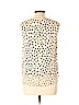 Kate Spade New York 100% Viscose Print Ivory Sleeveless Blouse Size L - photo 2