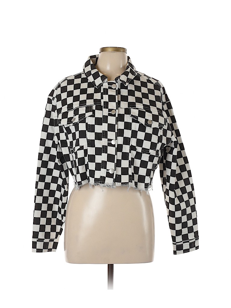 wild fable checkerboard jacket