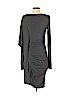 Nicole Miller Gray Casual Dress Size P (petite) - photo 2