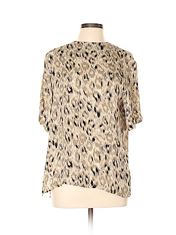 Doncaster Short Sleeve Silk Top (view 1)