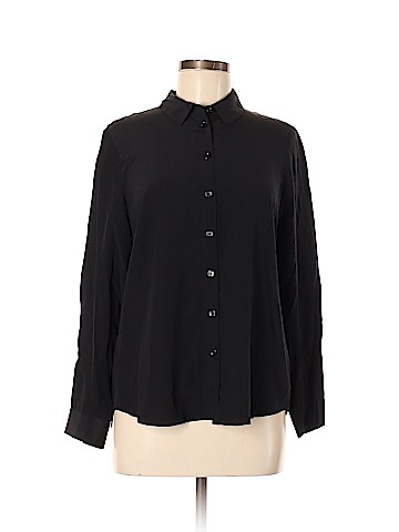 Kate Spade New York Long Sleeve Silk Top (view 1)