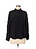 Kate Spade New York 100% Silk Black Long Sleeve Silk Top Size 6 - photo 1
