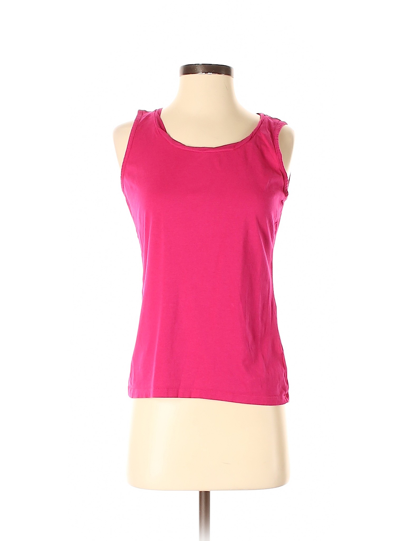 Talbots Outlet Solid Pink Tank Top Size S - 88% off | thredUP