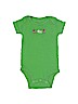 Carter's 100% Cotton Graphic Green Short Sleeve Onesie 0-3 MO / 3 MO - photo 1