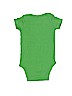 Carter's 100% Cotton Graphic Green Short Sleeve Onesie 0-3 MO / 3 MO - photo 2