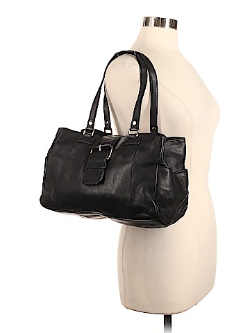Ellen Tracy Leather Shoulder Bag (view 2)
