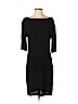 James Perse 100% Viscose Black Casual Dress Size Lg (3) - photo 1