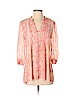 Cynthia Steffe 100% Polyester Pink 3/4 Sleeve Blouse Size XS - photo 1