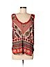 TOBI 100% Polyester Orange Sleeveless Blouse Size M - photo 1