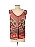 TOBI 100% Polyester Orange Sleeveless Blouse Size M - photo 2