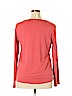 Ann Taylor LOFT Outlet 100% Cotton Red Long Sleeve T-Shirt Size XL - photo 2
