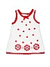 Bonnie Baby 100% Cotton Polka Dots Ivory Dress 12-18 MO / 18 MO - photo 1