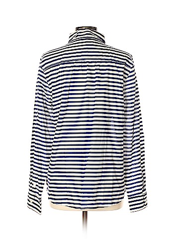 J. Crew Factory Store Long Sleeve Button-Down Shirt (view 2)