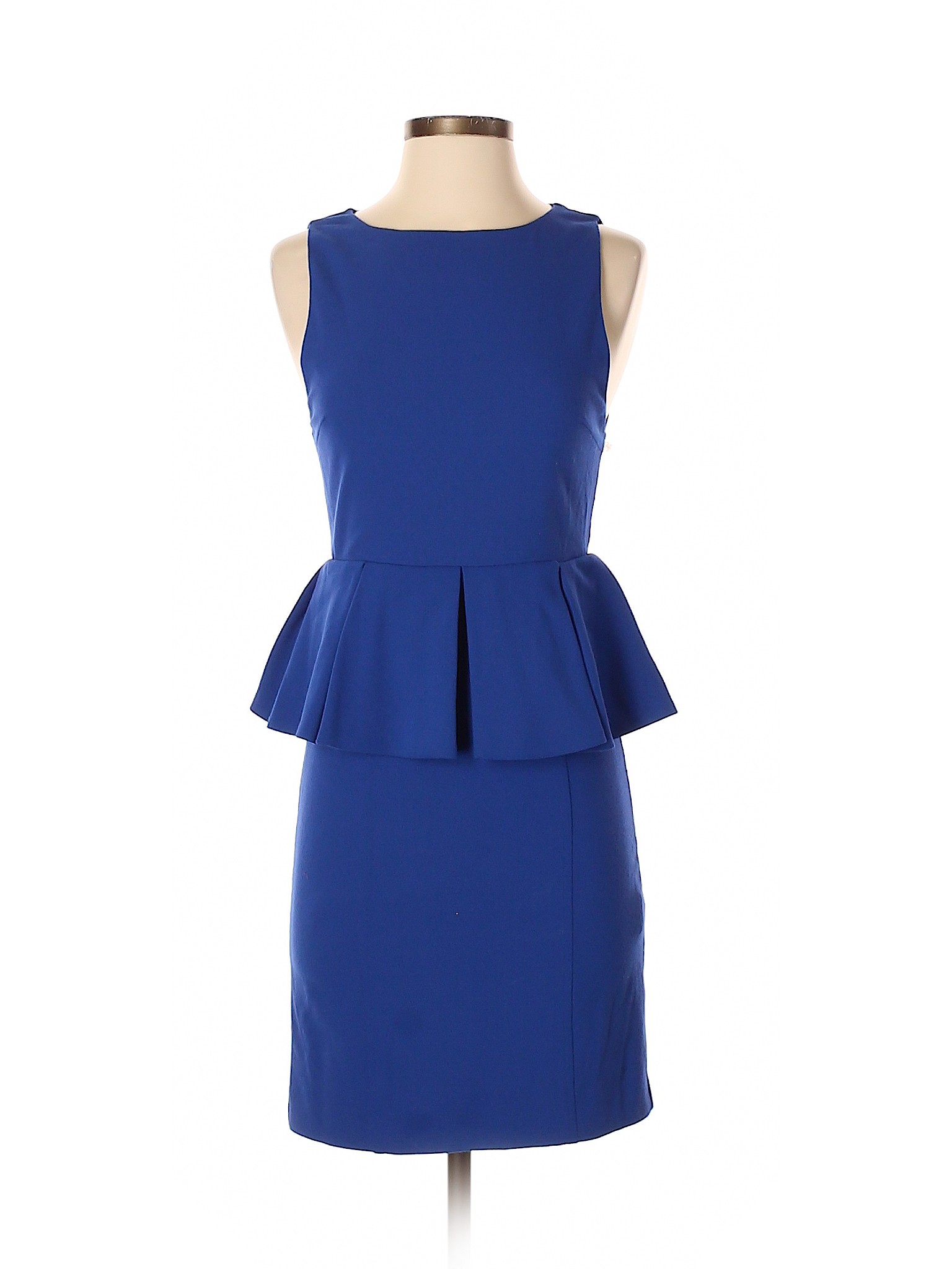 alice and olivia blue gown