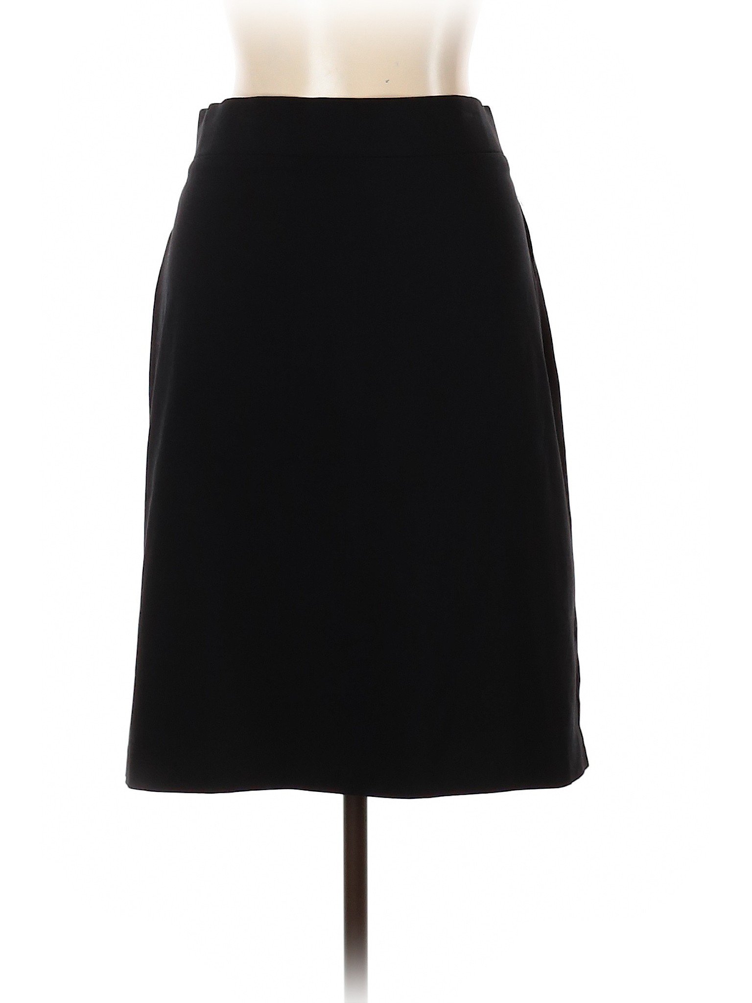 DressBarn Solid Black Casual Skirt Size L - 79% off | thredUP