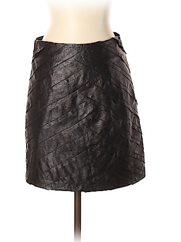 Catherine Malandrino Leather Skirt (view 1)