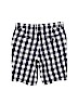 Crewcuts Checkered-gingham Blue Khaki Shorts Size 7 - photo 2