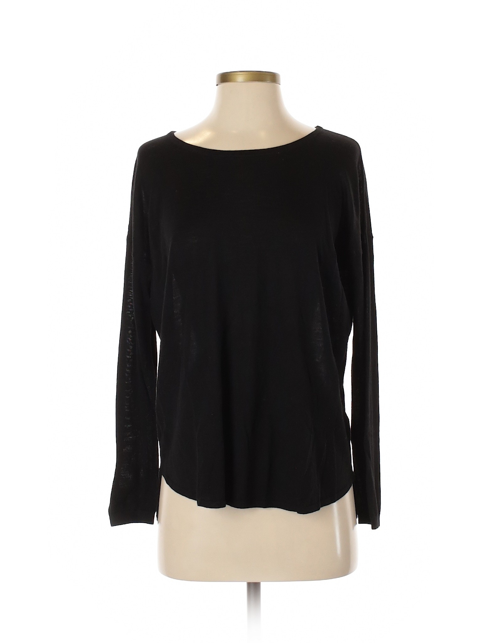 H&M Women Black Long Sleeve Top S | eBay