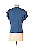 Zara Blue Short Sleeve Top Size S - photo 2