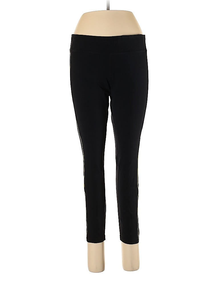 Xersion Solid Black Active Pants Size L - 70% off | thredUP