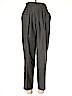 Oscar De La Renta Gray Wool Pants Size 9 - photo 1
